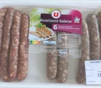 Assortiment barbecue 6 chipos + 6 chipos herbe, barquette 660g