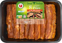 Poitrine tranchée marinée mexicaine, France, barquette 8 pièces 600g