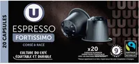 Café Capsules ESPRESSO FORTISSIMO N°9 - compatible NESPRESSO - x20