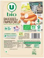 Saucisses de Francfort - x4, 200g