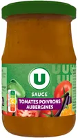 Sauce tomate poivron aubergine, pot de 190g