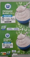 Fromage blanc nature 7,6%MG - 8x100g
