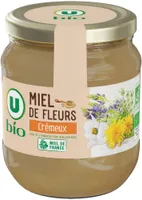 Miel de fleurs crémeux france bio - Pot verre 250g