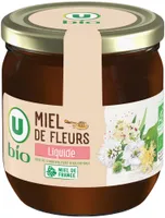Miel de fleurs liquide bio - Pot verre 250g