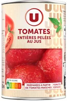 Tomates entières pelées au jus - Boîte de 238g net égoutté