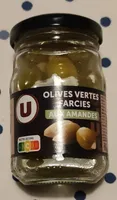 Olives vertes farcies aux amandes entières 120g