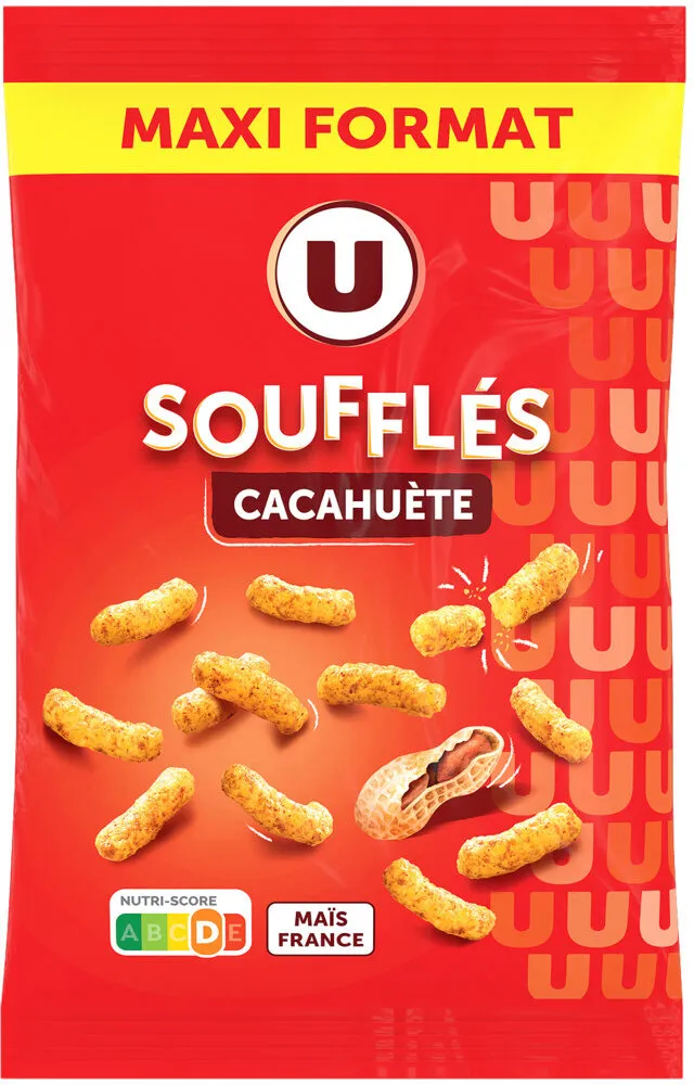 Biscuits apéritifs Soufflés à base de maïs à la cacahuète 200G