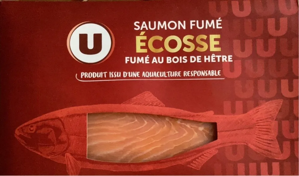 Saumon fumé Atlantique Ecosse 4 tranches 140g