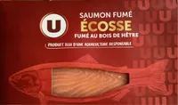 Saumon fumé Atlantique Ecosse 4 tranches 140g
