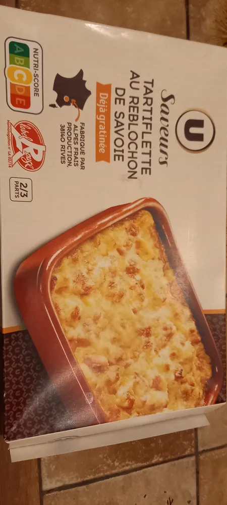 Tartiflette reblochon 800g