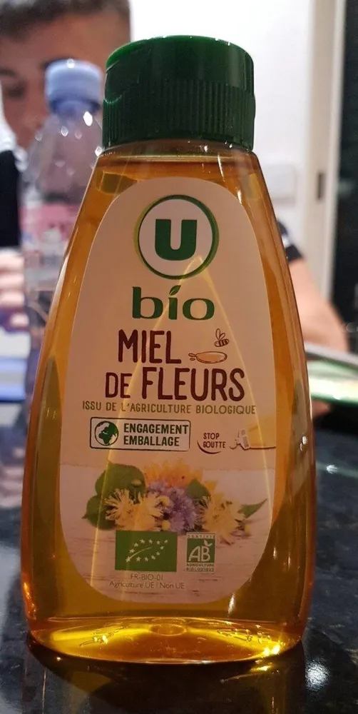 Miel de fleurs liquide bio - Squeezer doseur 250g
