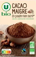 Cacao maigre bio