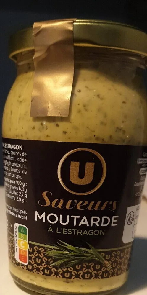 Moutarde à l'estragon 210g