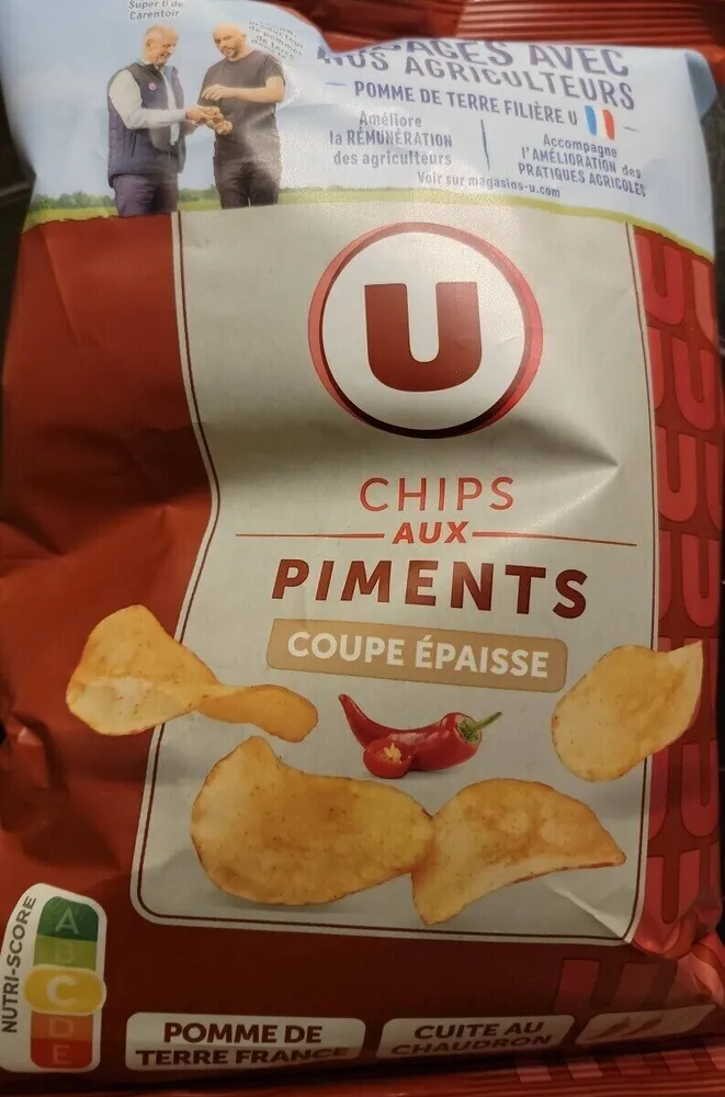Chips chaudron aux piments