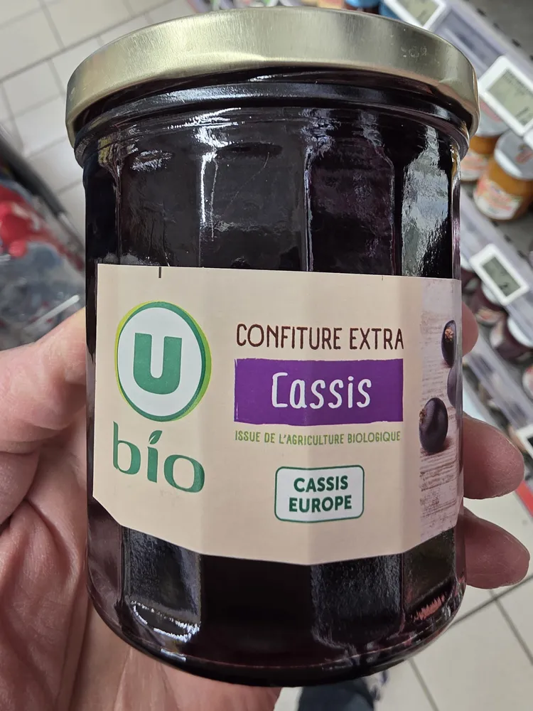 Confiture de cassis BIO pot de 370g