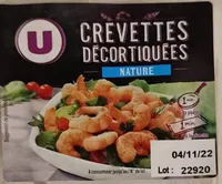 Crevette décortiquées nature