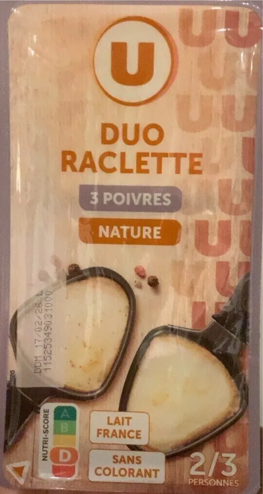 Duo raclette