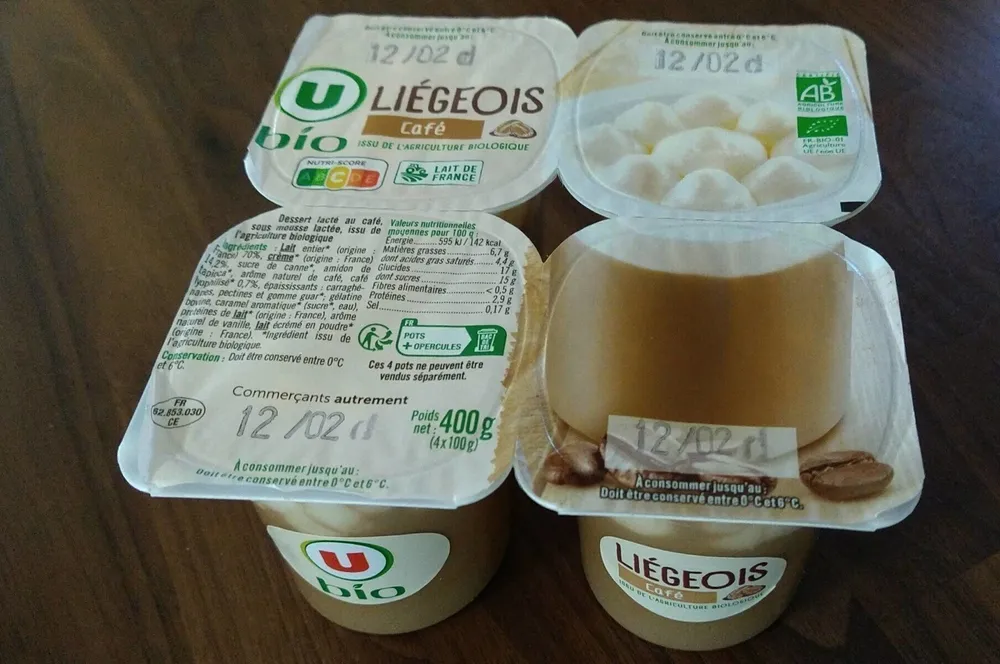 Liegeois café 4x100g