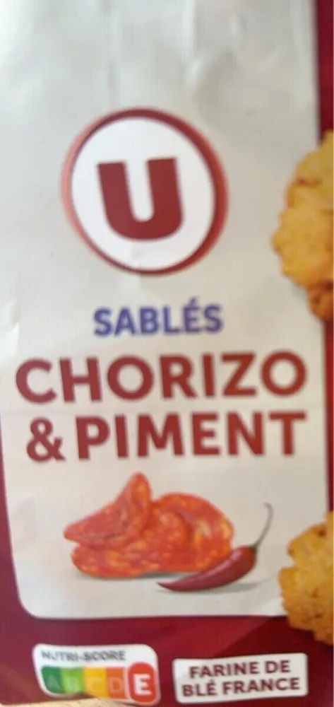 Sablés Chorizo & Piment