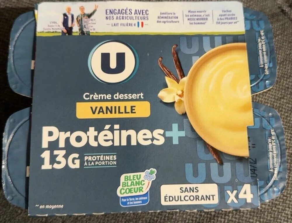 Creme dessert vanille