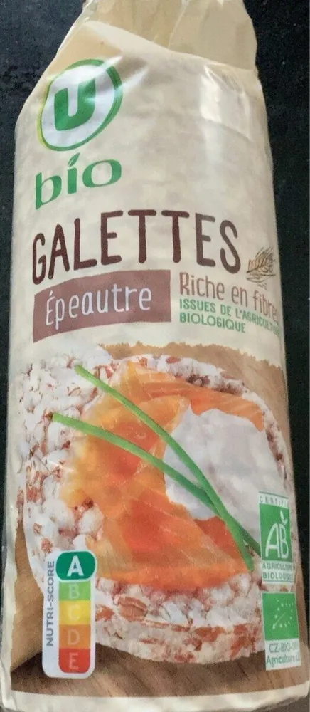 Galettes à base d'épeautre 130g