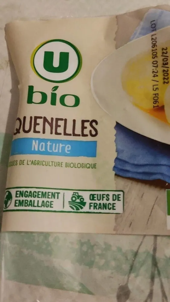 Quenelles nature x4 320g