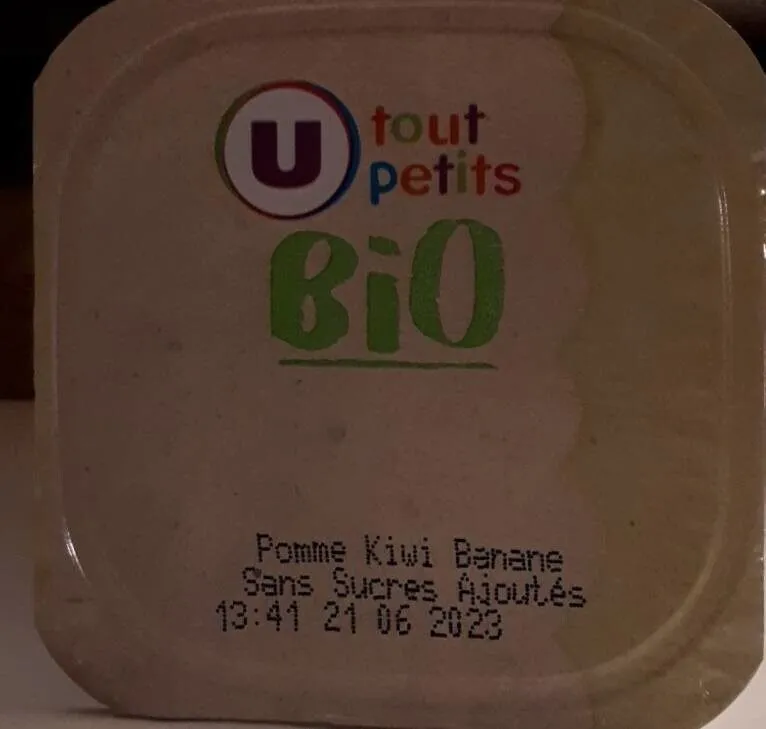 Dessert bébé Pomme kiwi banane, dès 8 mois - 4x100g- Petits pots bébé