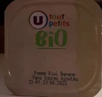 Dessert bébé Pomme kiwi banane, dès 8 mois - 4x100g- Petits pots bébé
