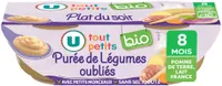 Plat bébé Purée de légumes oubliés, dès 8 mois - 2x200g - Repas bébé