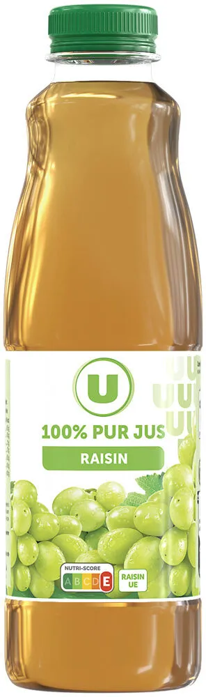 Pur jus de raisin blanc Pet 1litre