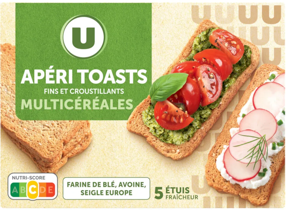 Apéritoast Multicéréales 100g
