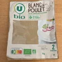 Blanc de poulet 2 tranches 70g
