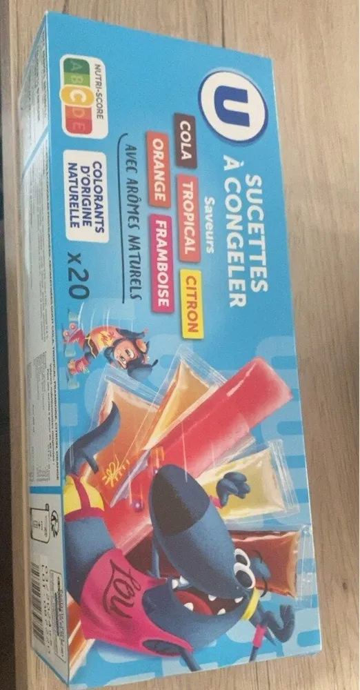 Sucettes à congeler 900ml