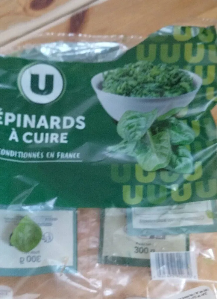 Épinards à cuire