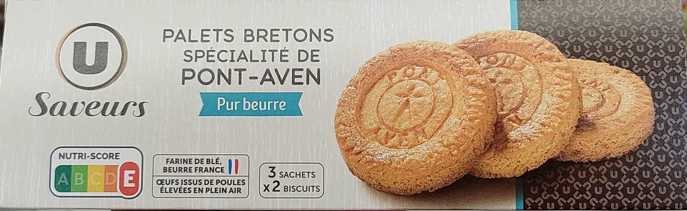 Palets breton de Pont Aven paquet 100g