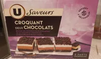 Dessert glacé Croquant 2 chocolats 400g