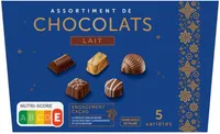 Ballotin chocolat lait 210g