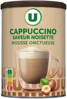 Café soluble Cappuccino saveur Noisette - 250g