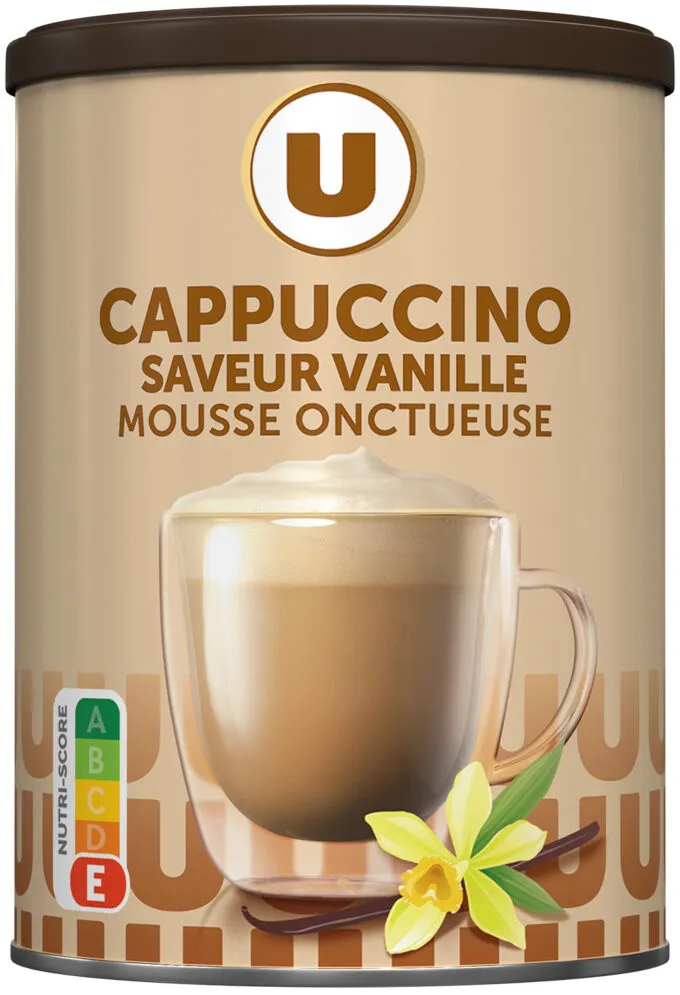 Café soluble Cappuccino saveur Vanille - 250g