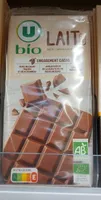Chocolat au lait, tablettes 2x100g