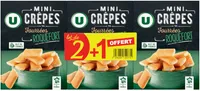 Mini crêpes fourrées à base de roquefort déshydraté x2+1 offert 195g