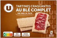 Tartines craquantes au blé complet 250g