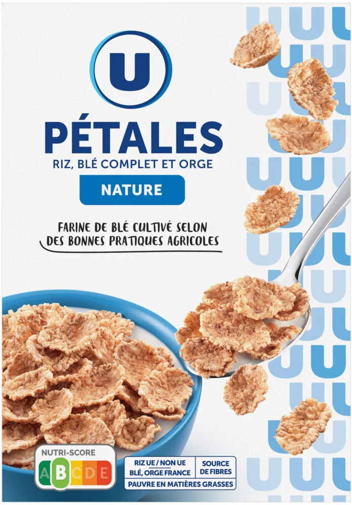 Céréales Pétales de riz & blé orge 500g