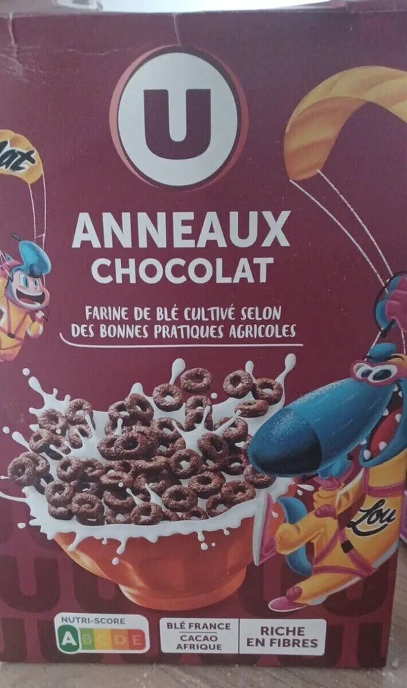 Céréales Anneaux au chocolat