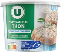 Tartinable au thon fromage frais ciboulette