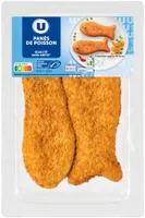 Pané à base de poisson et fromage fondu sans aretes, 200g
