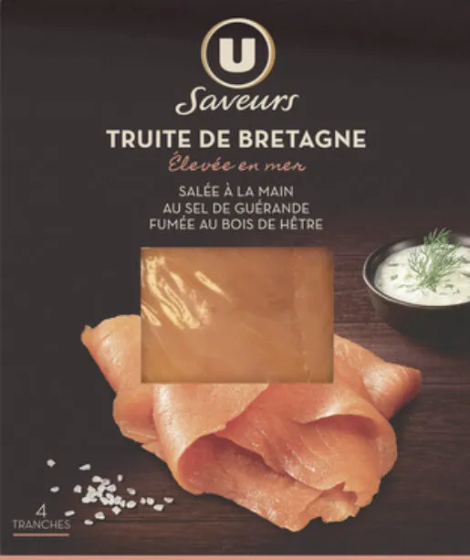 Truite de Bretagne fumée