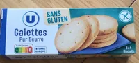 Galettes pur beurre sans gluten, 105G