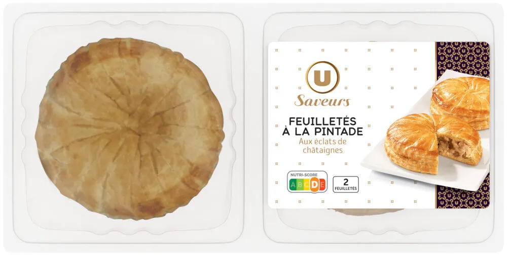 Feuilletés à la pintade