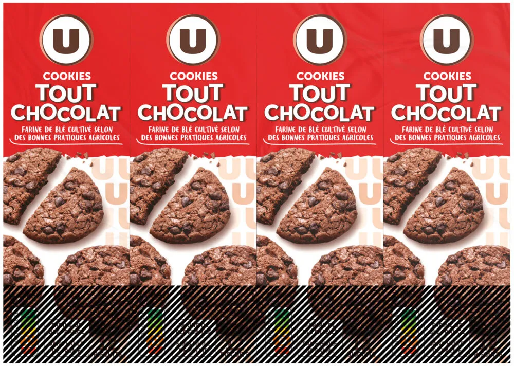 Cookies tout chocolat 8x200g